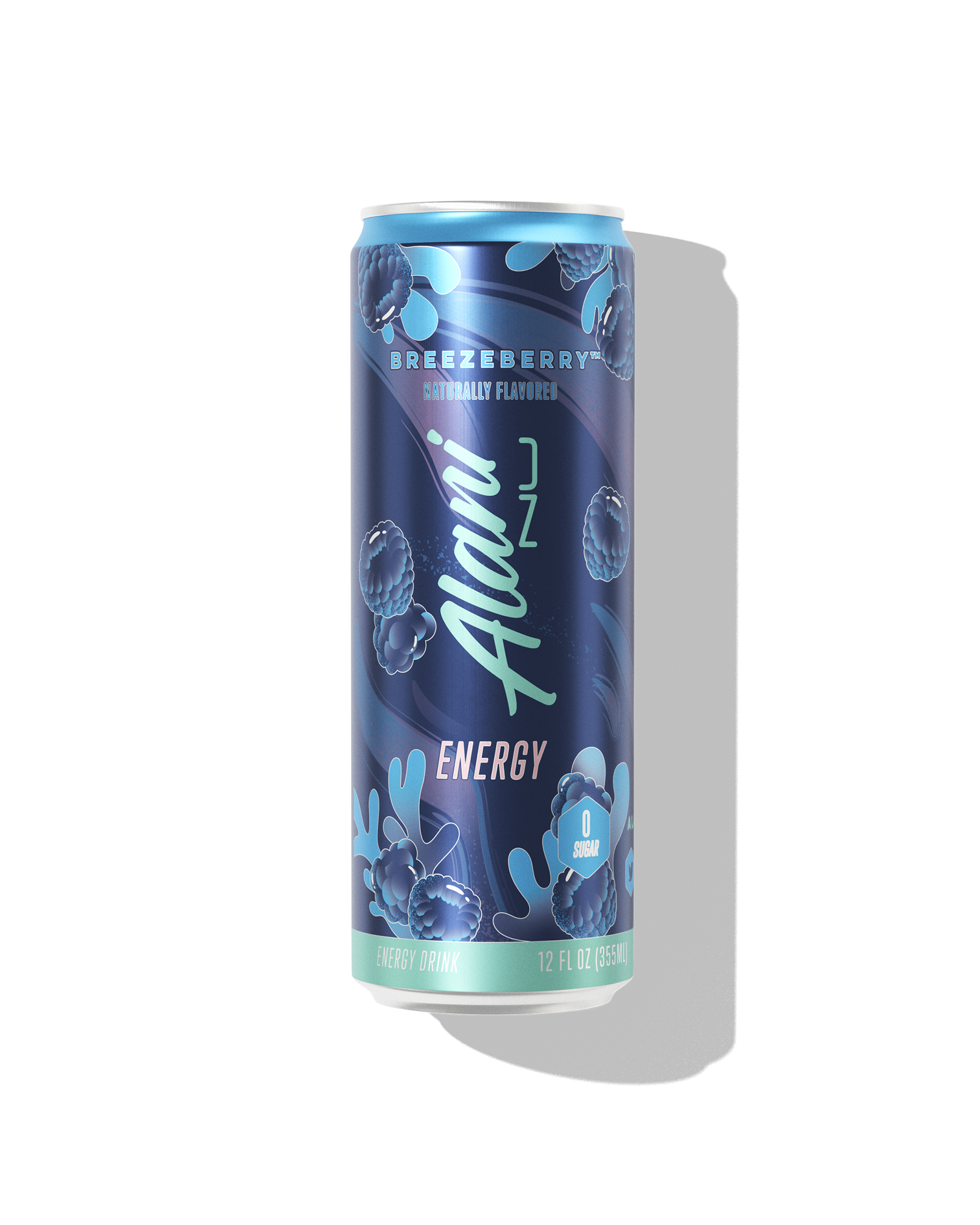 A 12 fl oz Energy Drink in Breezeberry flavor.