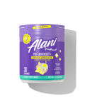 A front view of Pre-Workout + in flavor Frozen Lemonade.
